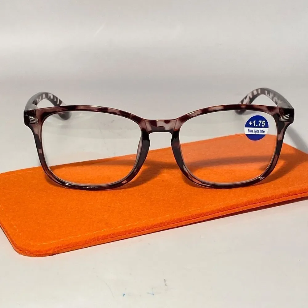 1511 Colette 1.75 Tortoise Reading Glasses Soft Butterfly Readers NWT